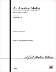 An American Medley Handbell sheet music cover Thumbnail